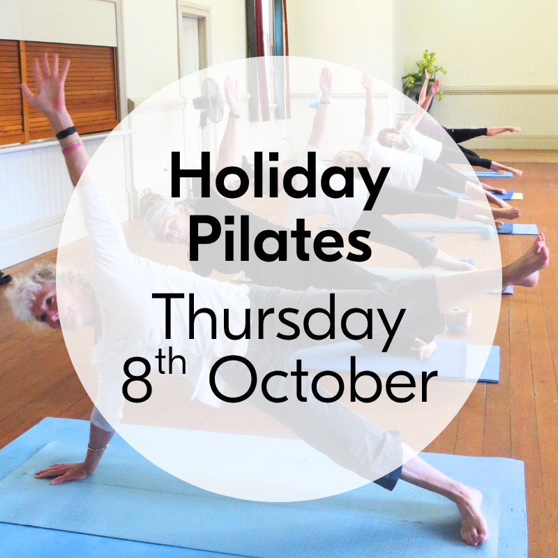 Holiday Pilates - Thursday 8th October