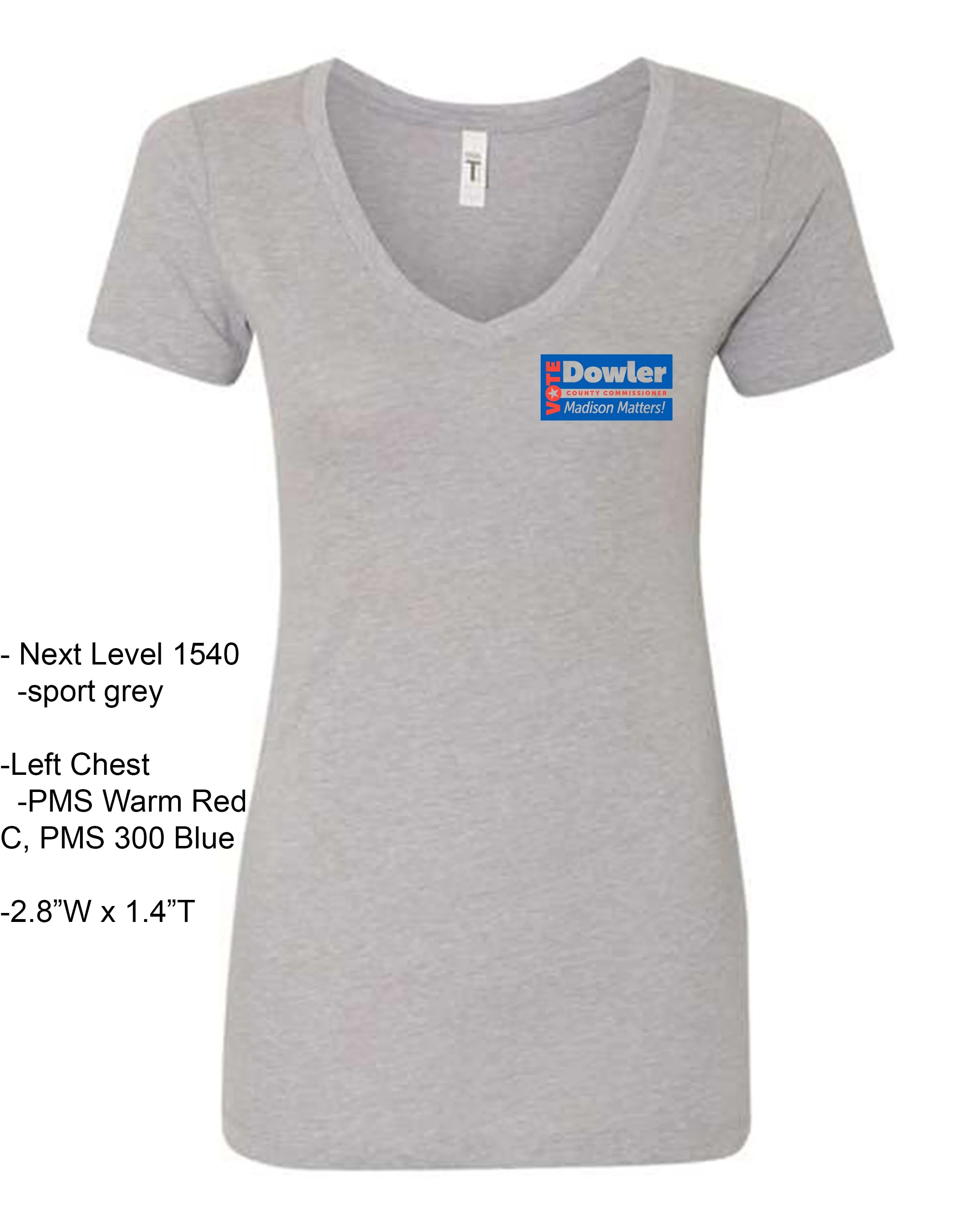 VoteDowler left chest V neck grey mockup.jpg