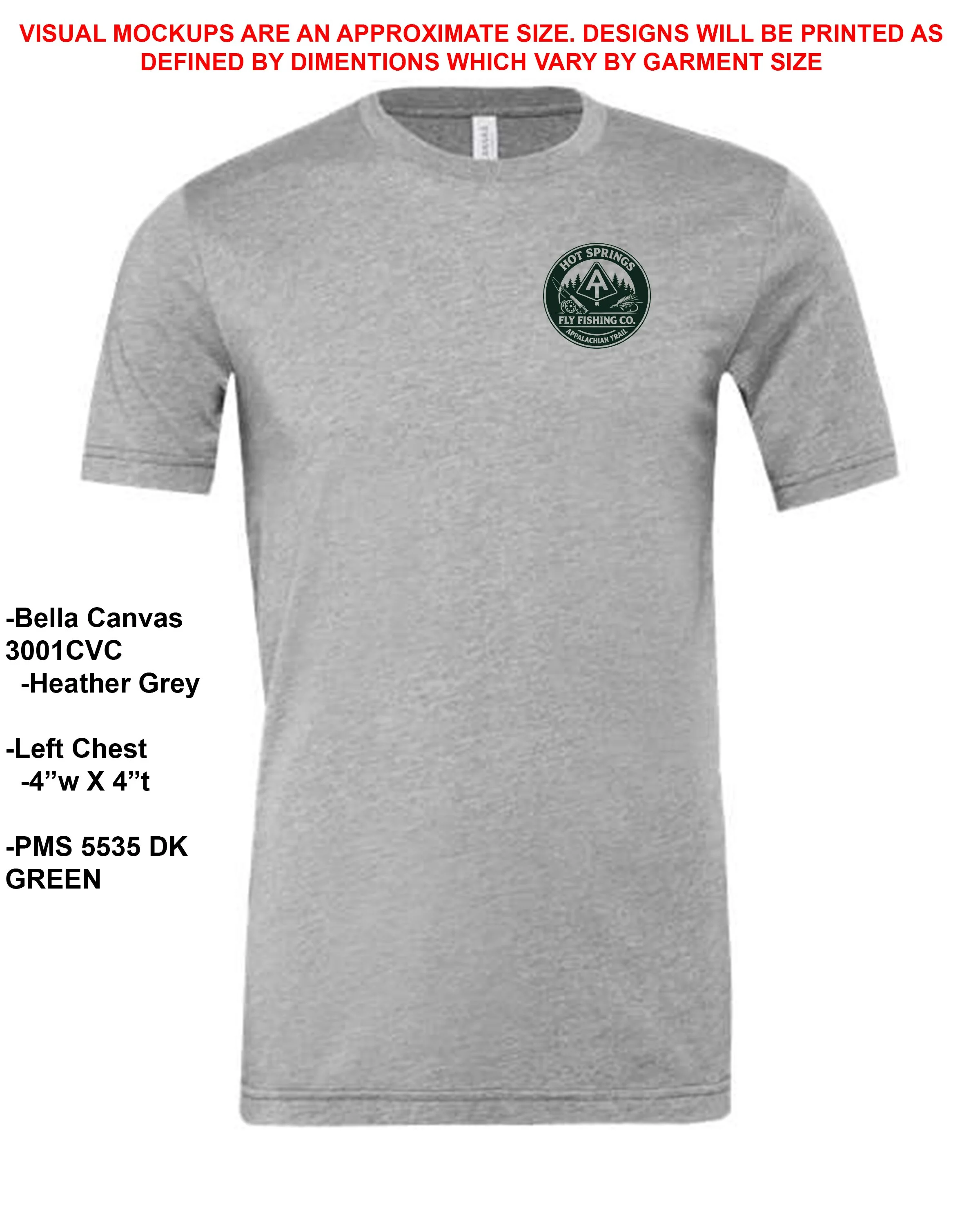 BC 3001cvc Heather Grey BIGFOOT FLYFISHING Front.jpg