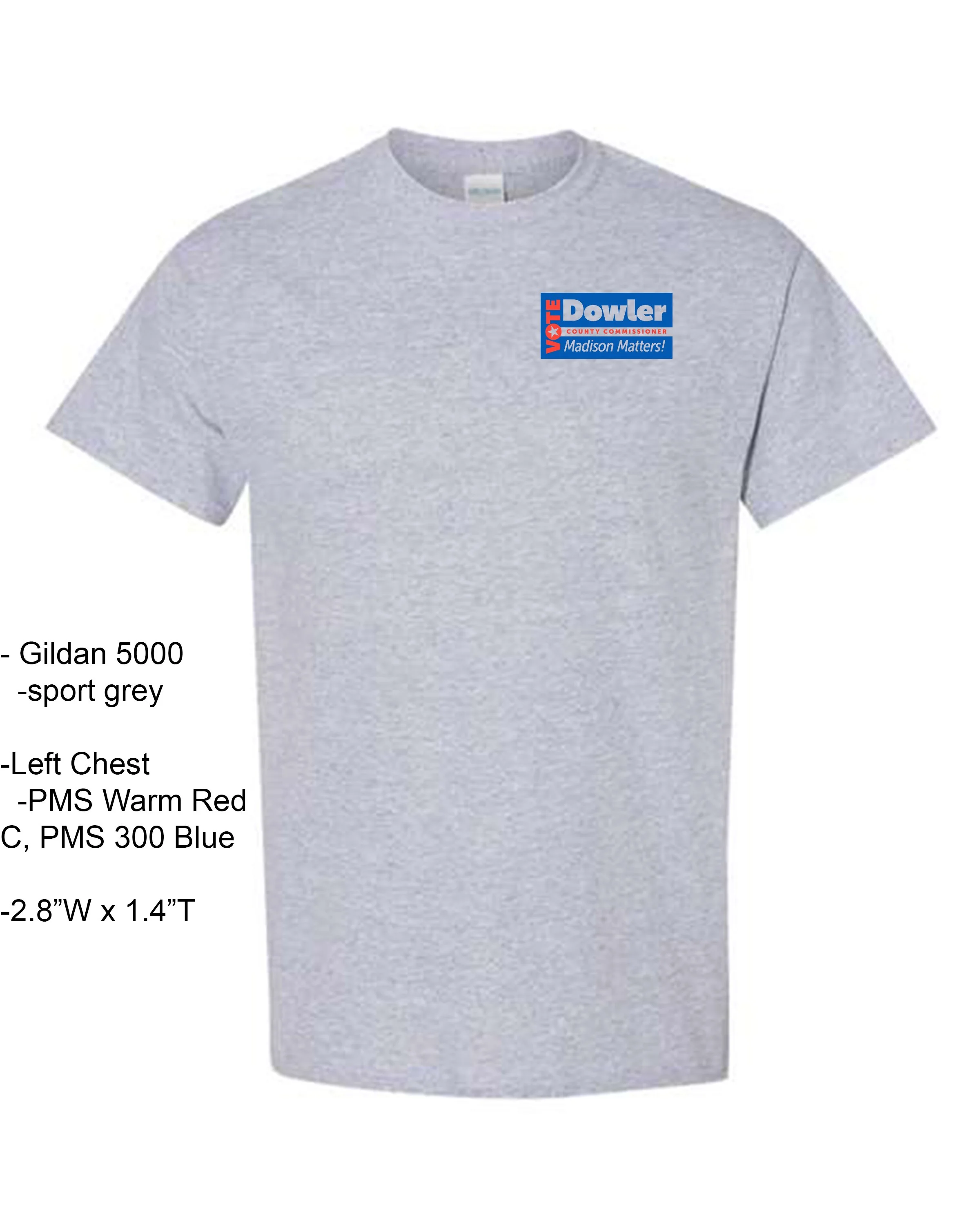 VoteDowler left chest unisex sport grey mockup.jpg