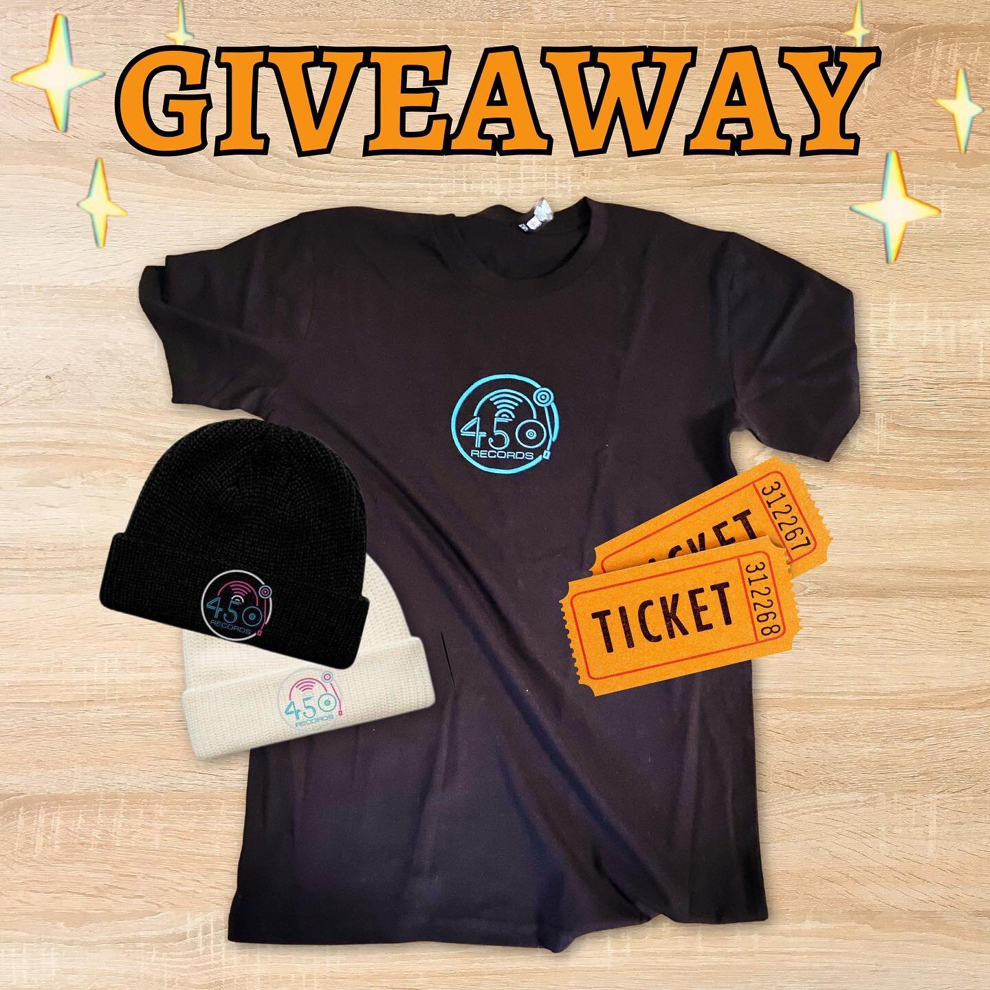 It&rsquo;s ✨GIVEAWAY✨ TIME! ✨

In celebration of our launch events, we want to give back to our supportive community! We are giving away TWO tickets to 450 FEST 2 for this Monday night, as well as TWO merch items of the winner&rsquo;s choice! 🤩🎫

H