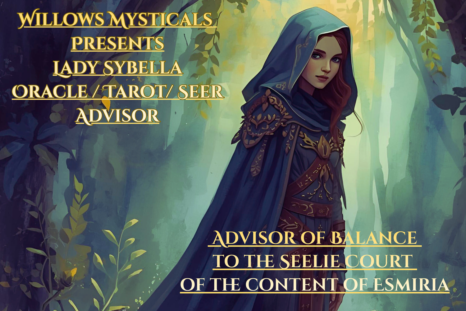  Willows Mysticals Presents Lady Sybella   