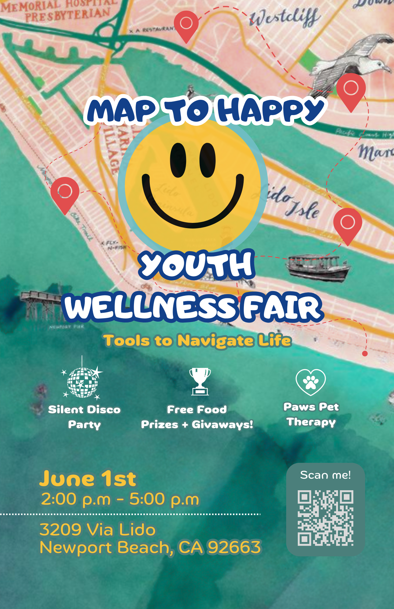 youth wellness fair flyer