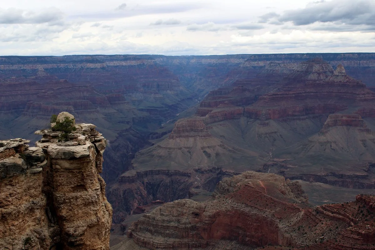 Rainy Grand Canyon