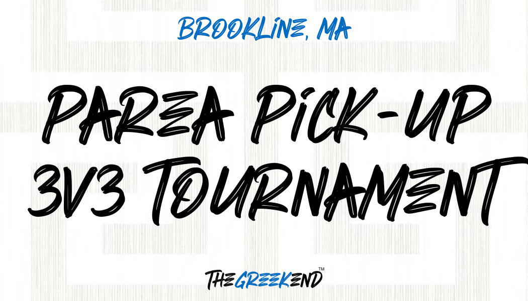 Parea Pick-Up 3v3 Tournament