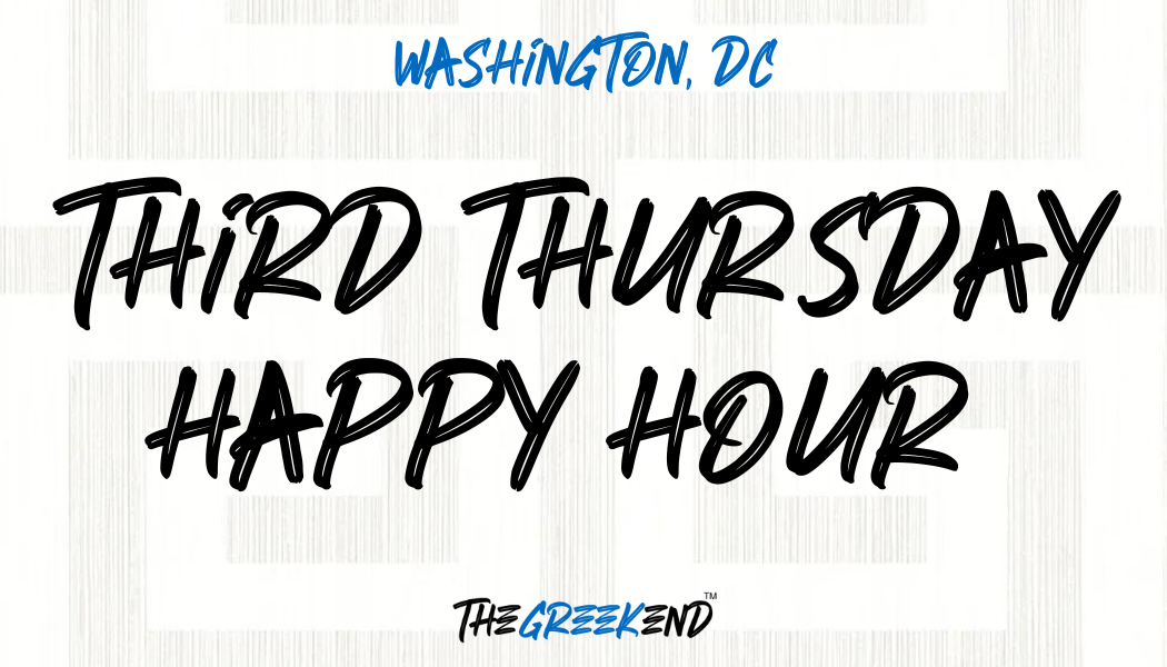 Third Thursday Greek Young Professionals Happy Hour