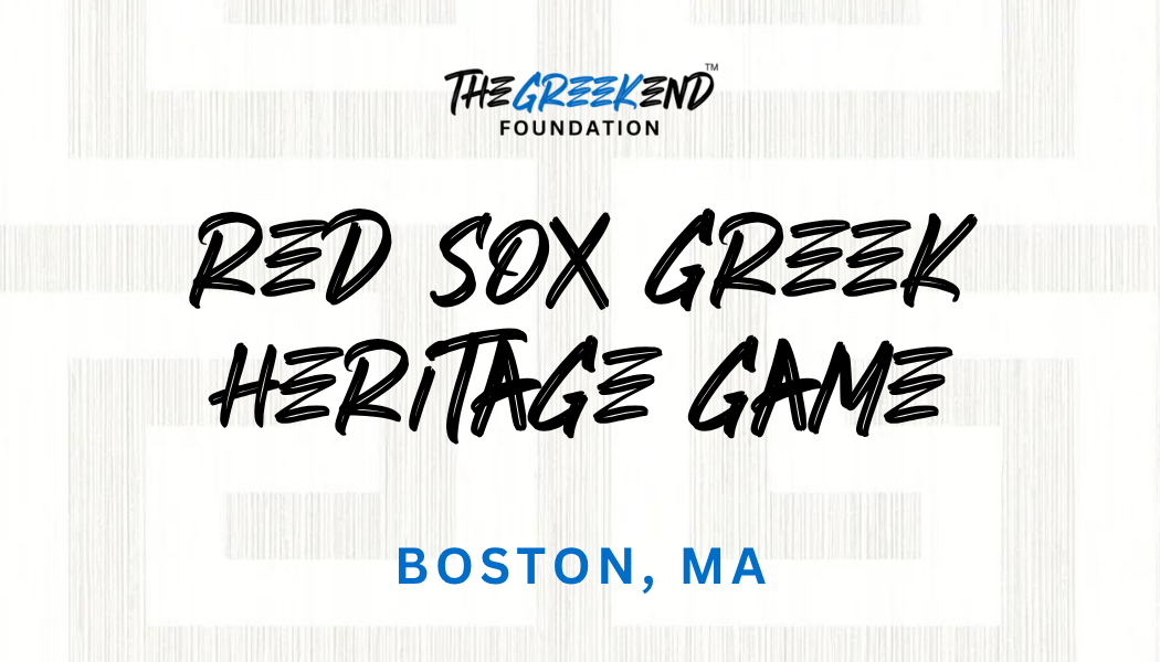 Greek Heritage Night with the Boston Red Sox