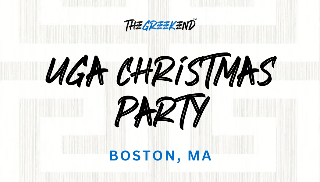 Christmas in BOSTON with UGA