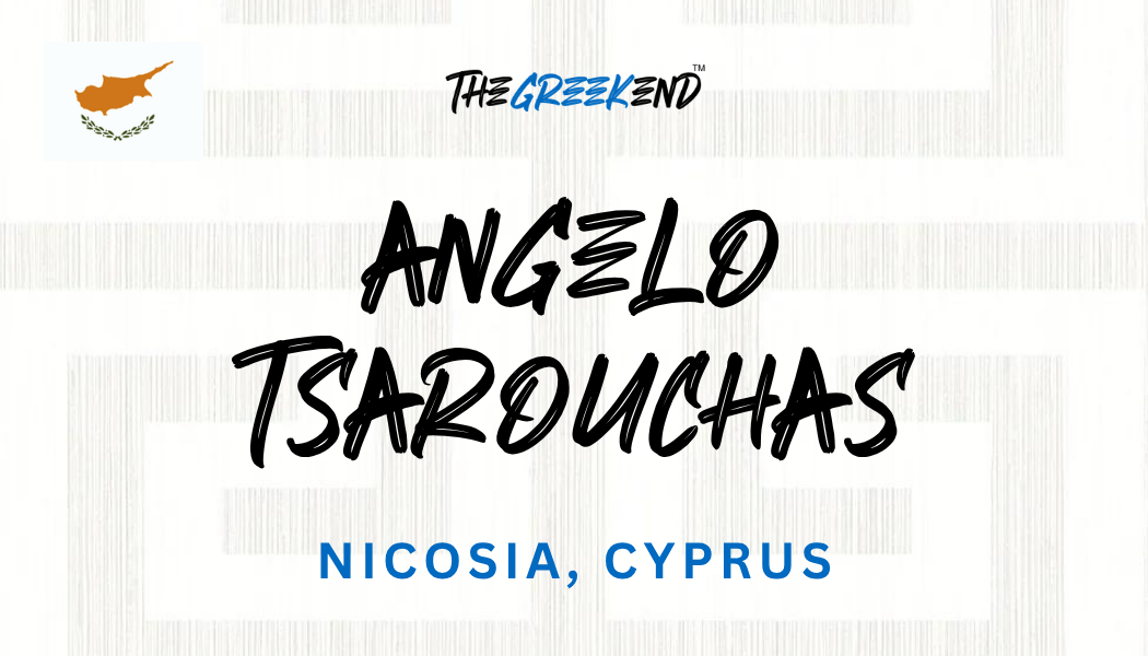 🇨🇾 Angelo Tsarouchas in Nicosia 🇨🇾