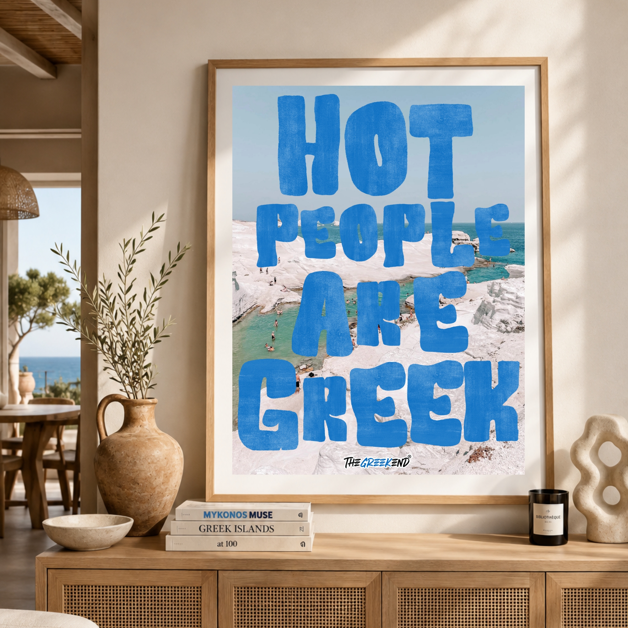 Hot People Are Greek — Printable Wall Art Collection