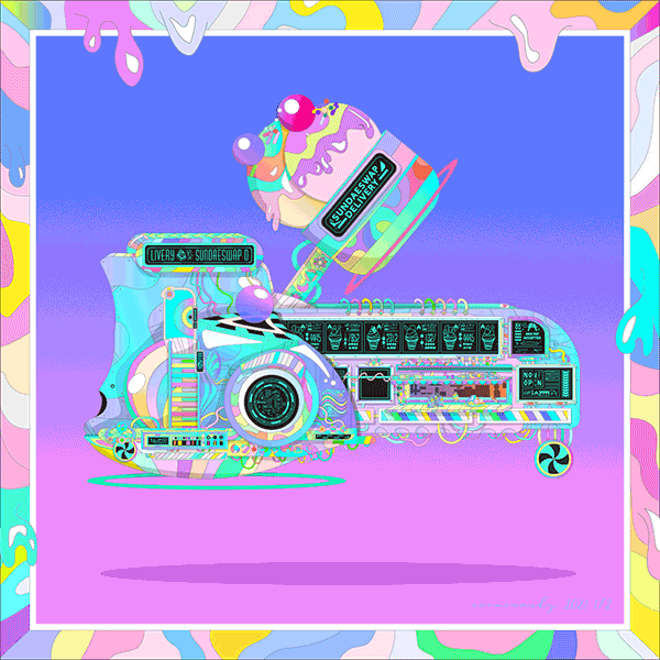 GONESundae Swap Delivery Machine 1/2