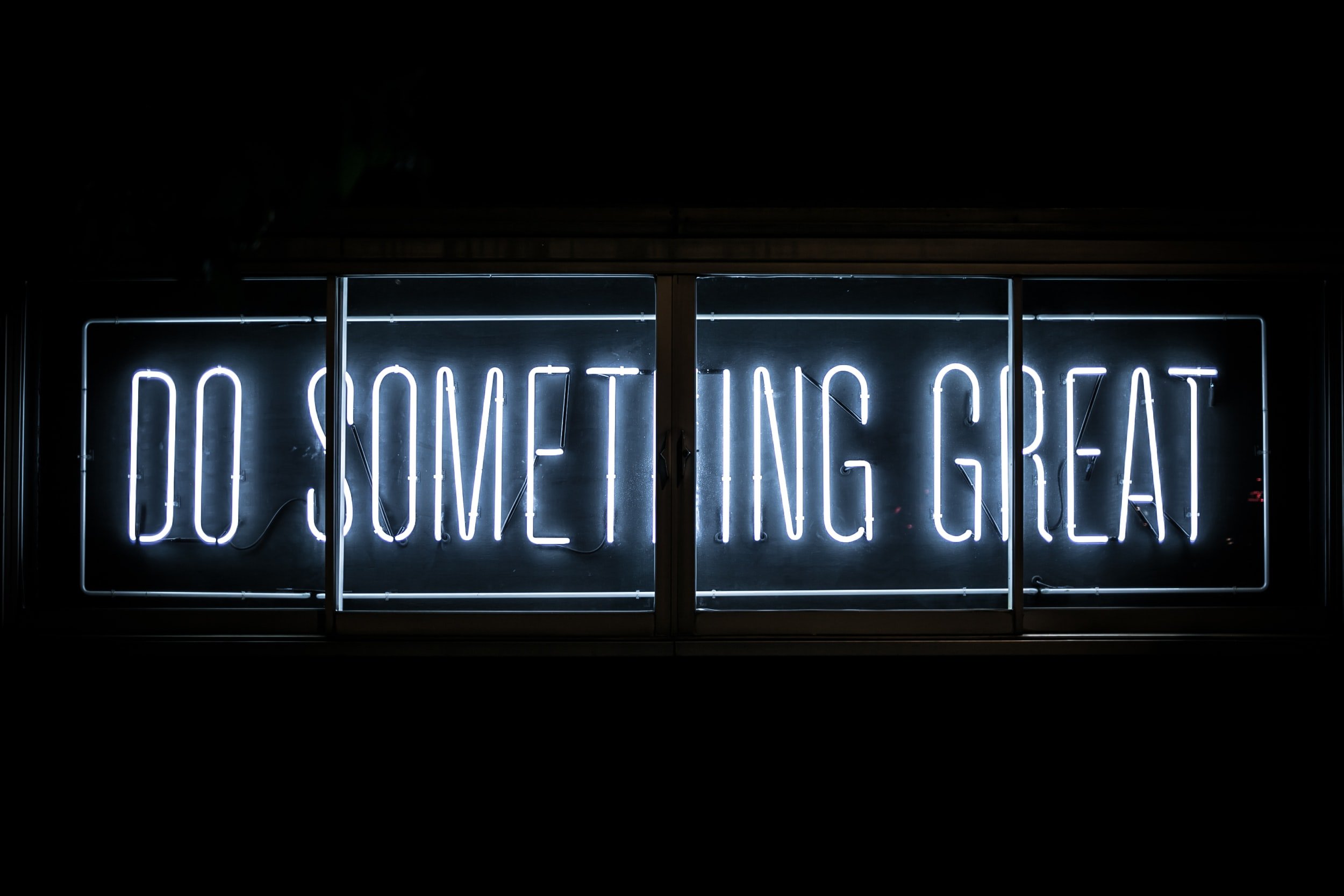 Doing Something GReat is Overrated
