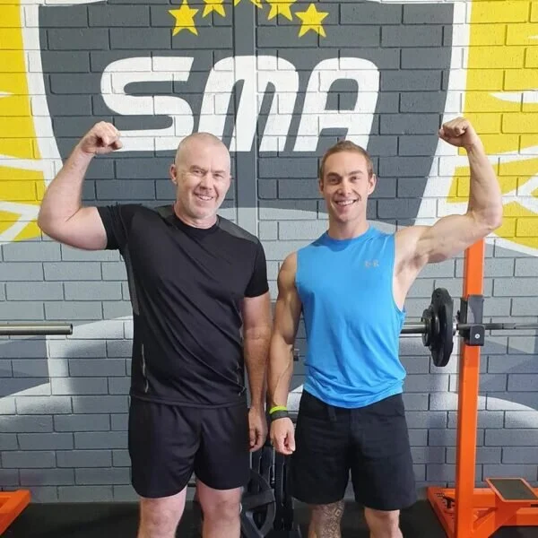 Shane with Coach Jack