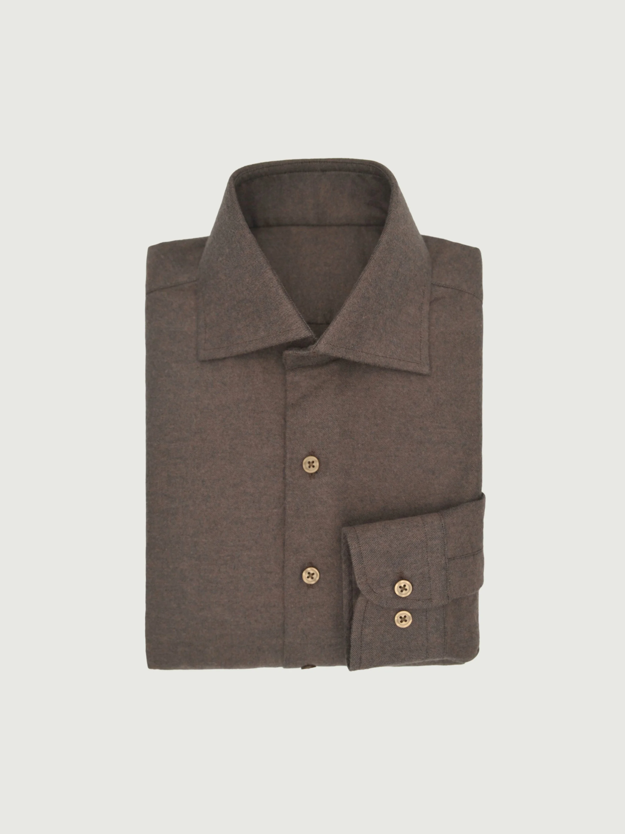 Flannel Shirt - Brown