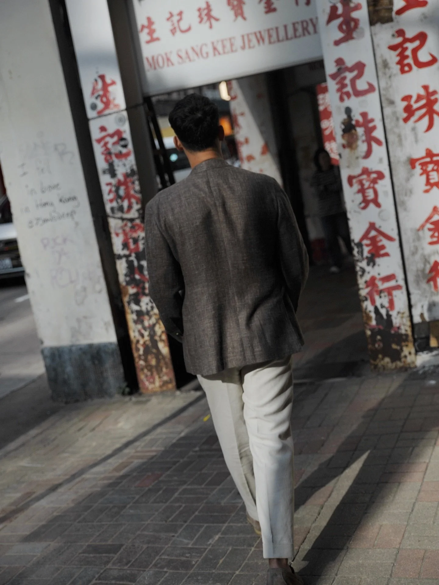 Even from behind, the garment speaks&mdash;lines drawn with precision, flowing into a quiet elegance that lingers as you move away. The back is the true canvas others behold, judged in passing, flawless though it appears in the front.