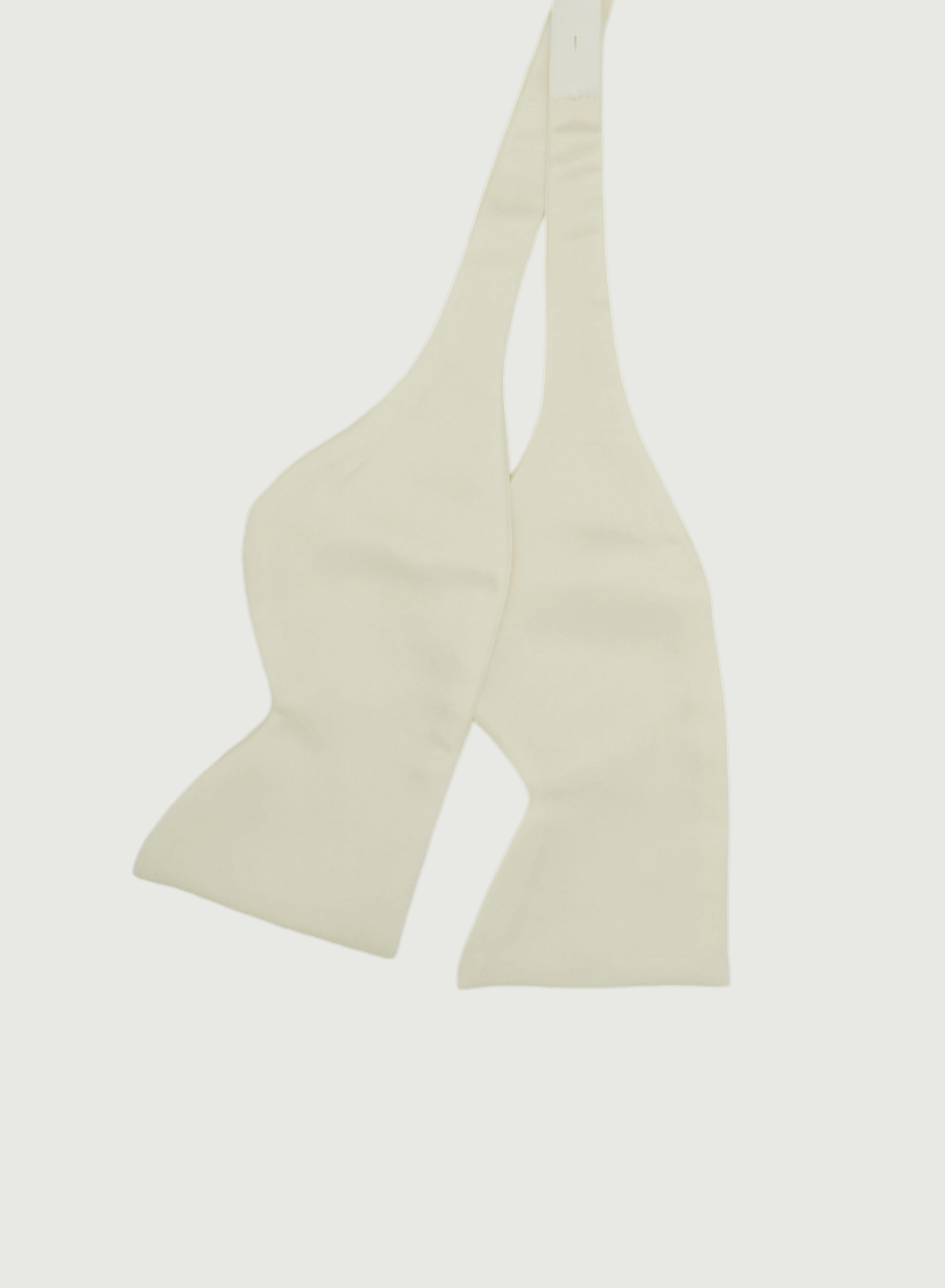 Handmade Self-Tie Bow Tie – Ivory