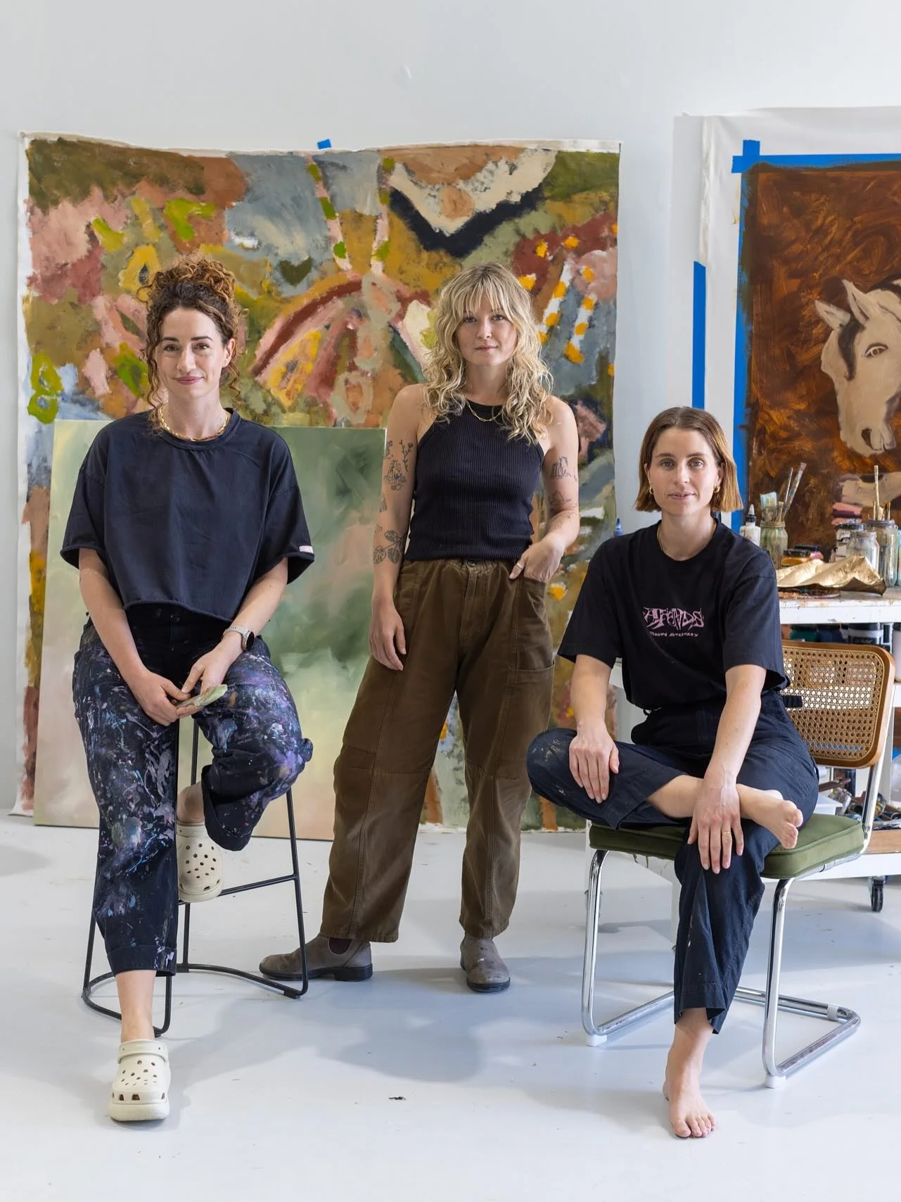 Coming up! So excited to share we have a trio show together, opening on the 13th November @wentworth_galleries Sydney. We&rsquo;ve been working together for over 4 years (!!!), so this feels like a pretty excitement celebration of the way we&rsquo;ve