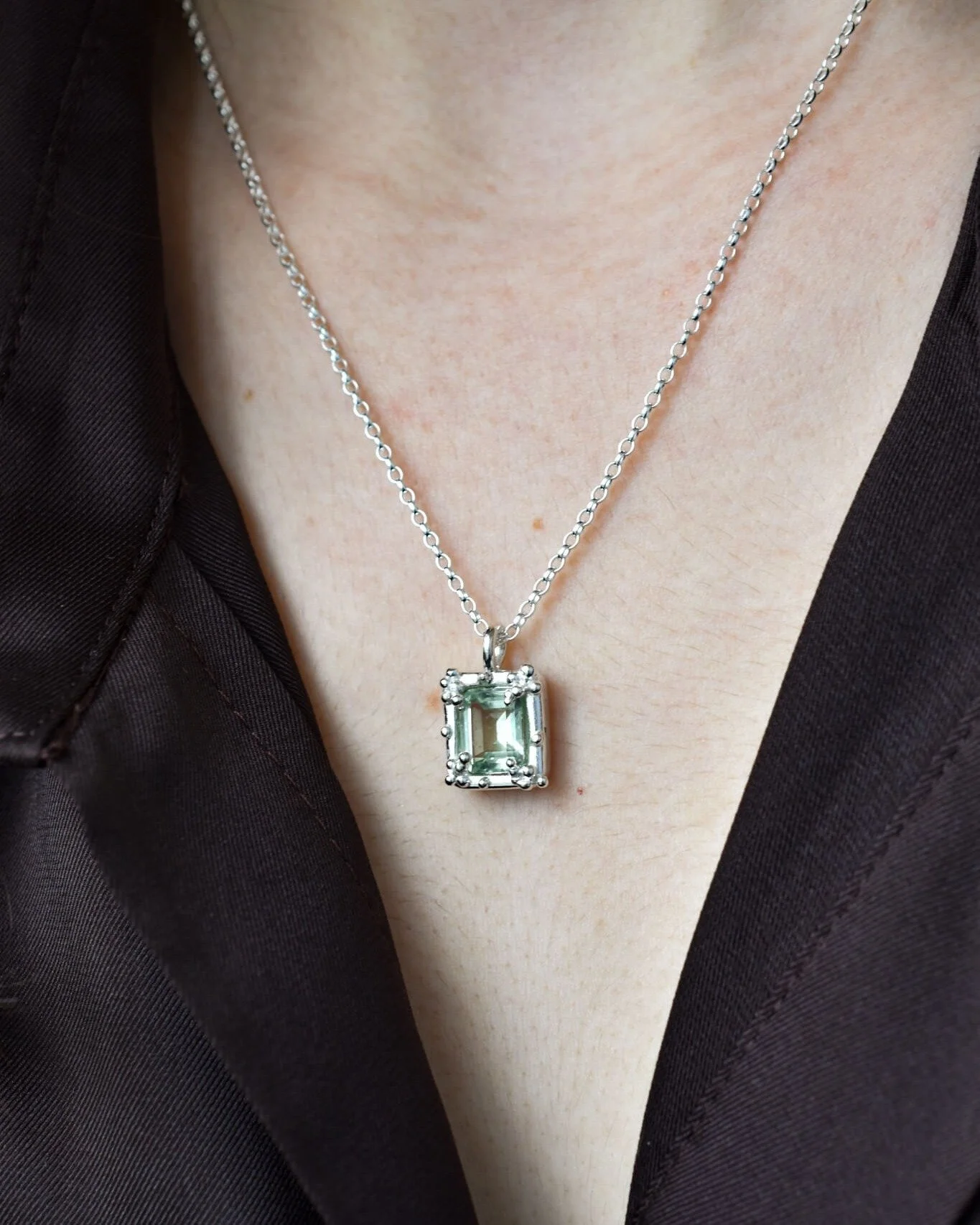 Emerald cut with a twist.  The always elegant emerald cut gets a makeover.  Set in recycled sterling silver with our signature dots.  Now available in: Amethyst, green topaz and sweet baby blue topaz.
.
.
.
.
.
.
#bluetopazjewellery #bluetopaz #bluet