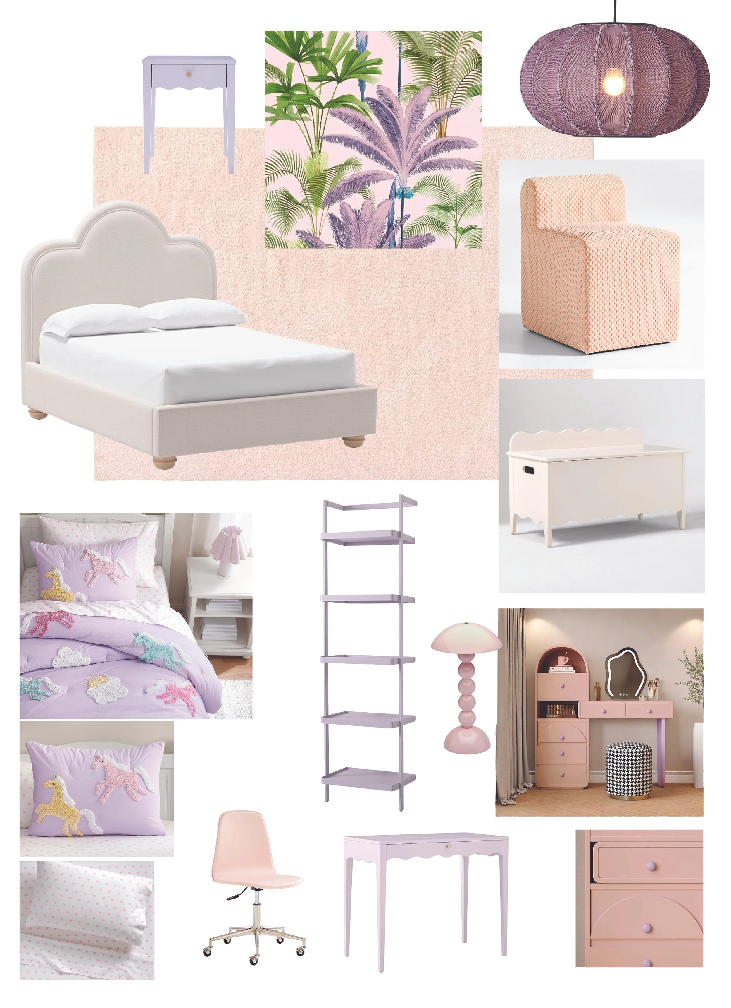Flocdesign furniture selection bedroom