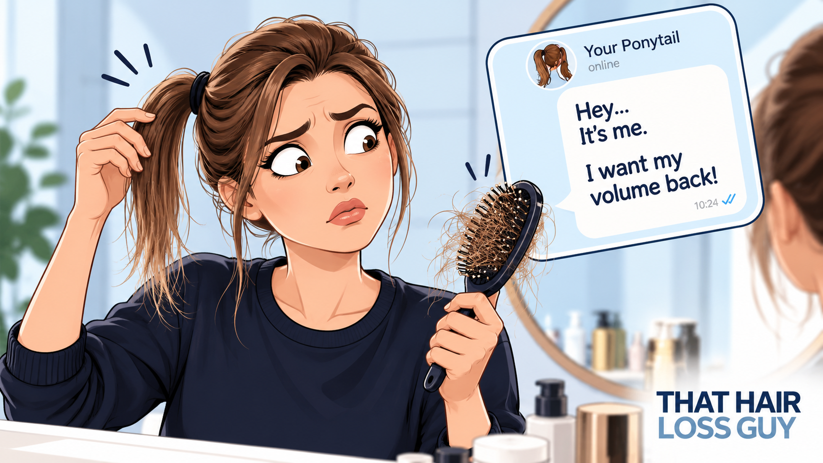 Your Ponytail Called. It Wants Its Volume Back