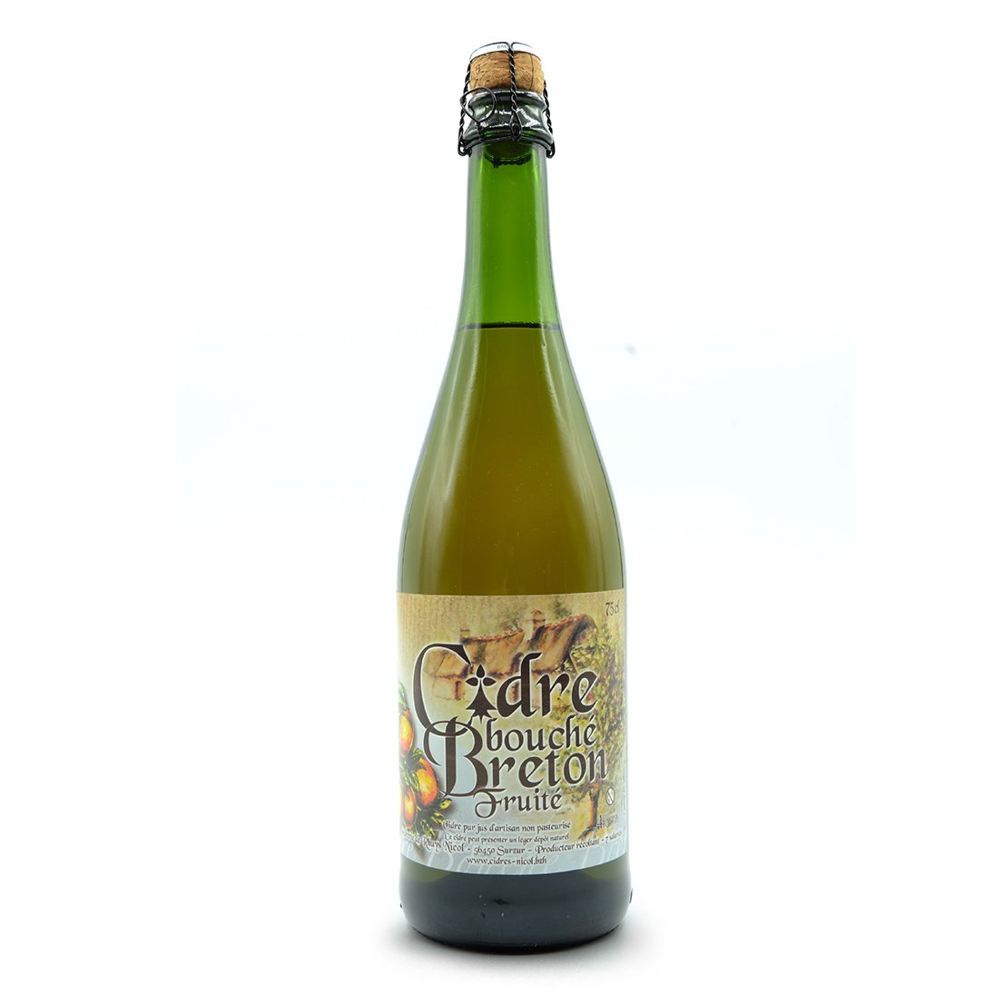 De Rhuys Nicol Fruité Cider 4% abv (3 x 750ml) —Shop— Cider Cellar De Rhuys Nicol Fruité Cider 4% abv (3 x 750ml) —Shop— Cider Cellar