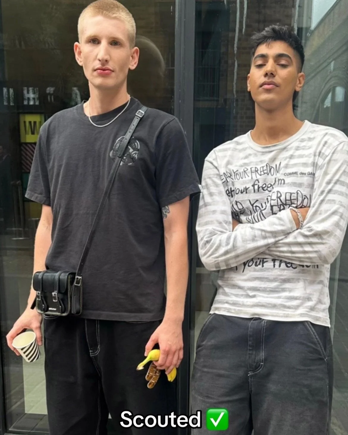 Scouted β
Success β
OMAR and MATTHEW for #lfw @hodo_menswear β