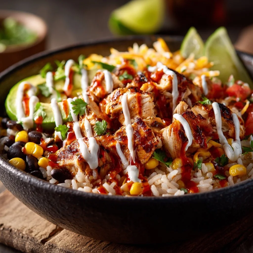 Classic Chicken Burrito Bowls