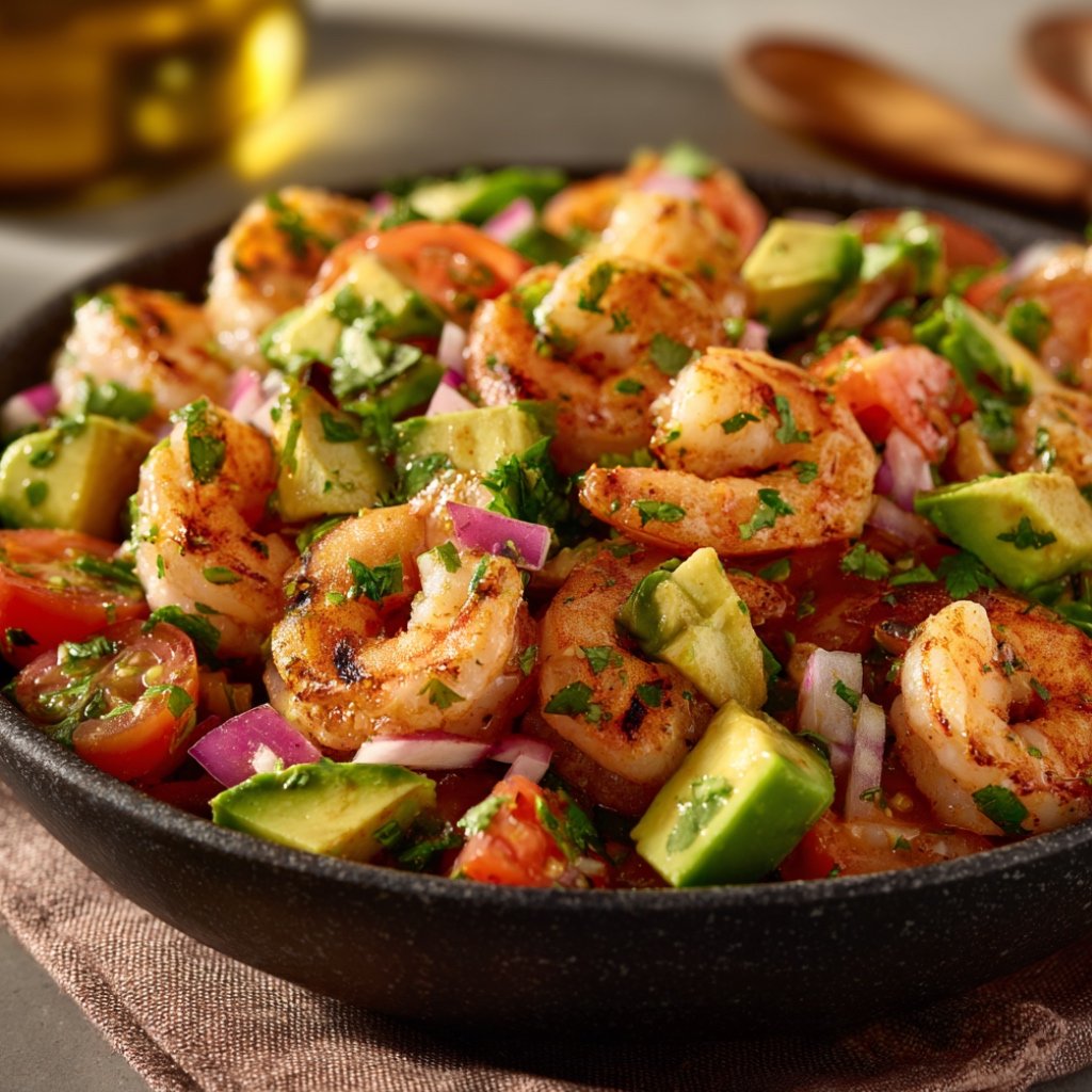 Zesty Shrimp Avocado Salad