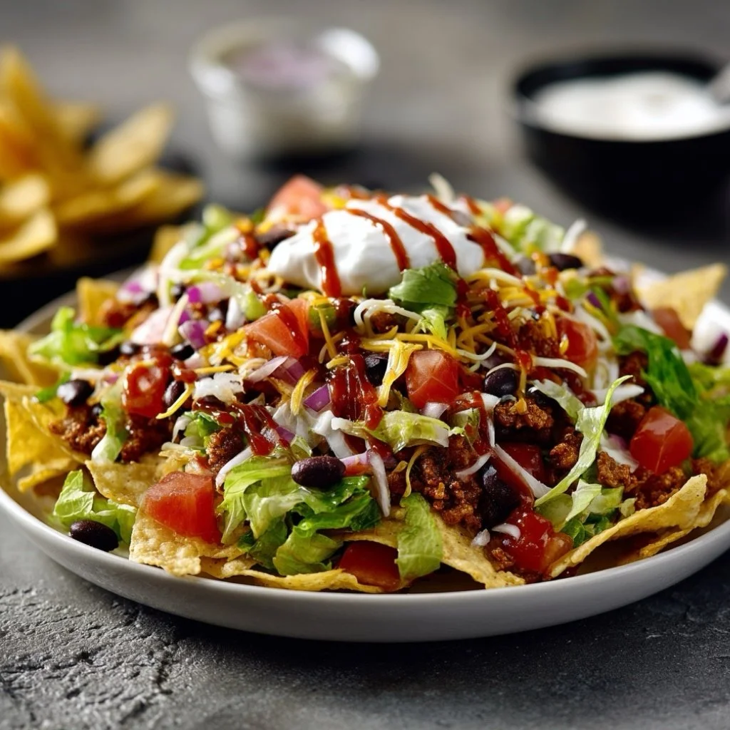 Ultimate Layered Taco Salad