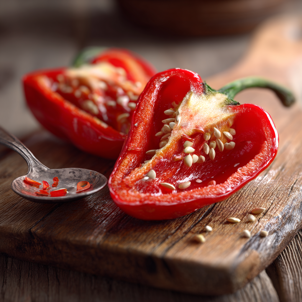 Techniques for Removing the Most Heat from a Pepper (If desired)