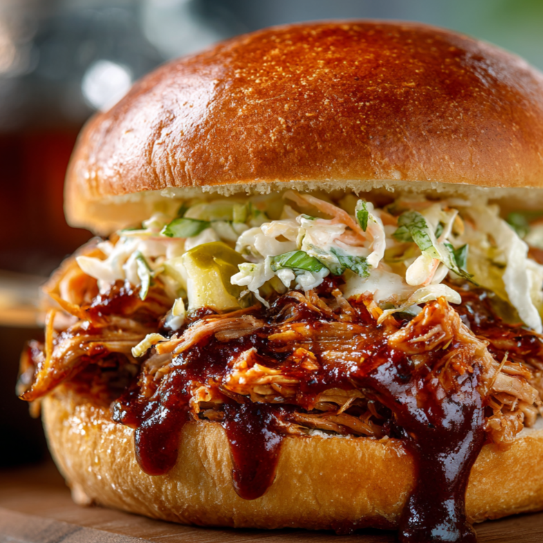 The Tender Slow-Roasted Pulled Pork Sandwich with Balanced Citrus Heat