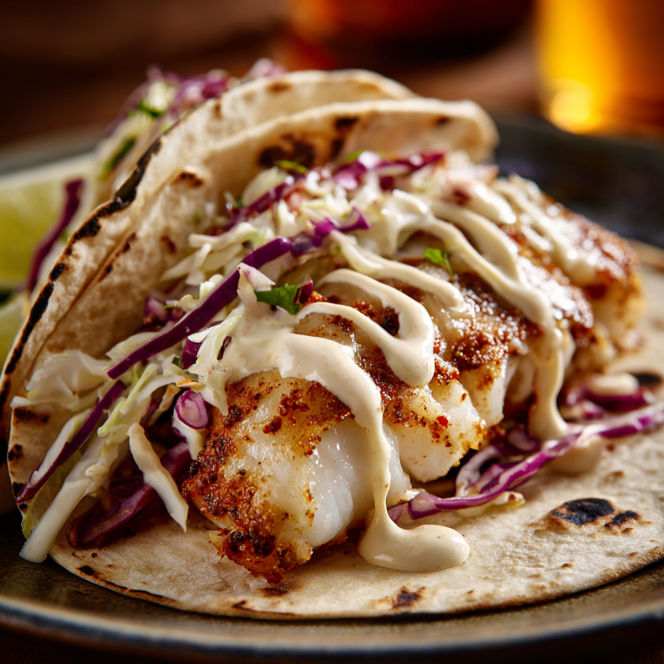 Zesty Citrus-Glazed Fish Tacos