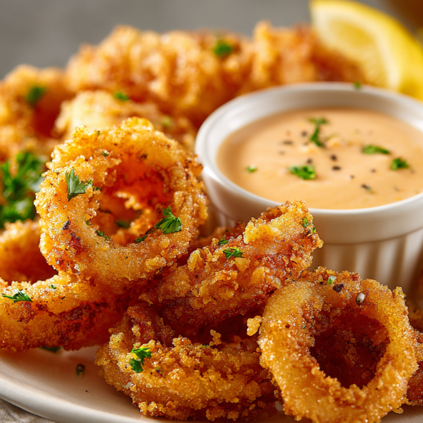 No-Fail Crispy Fried Calamari