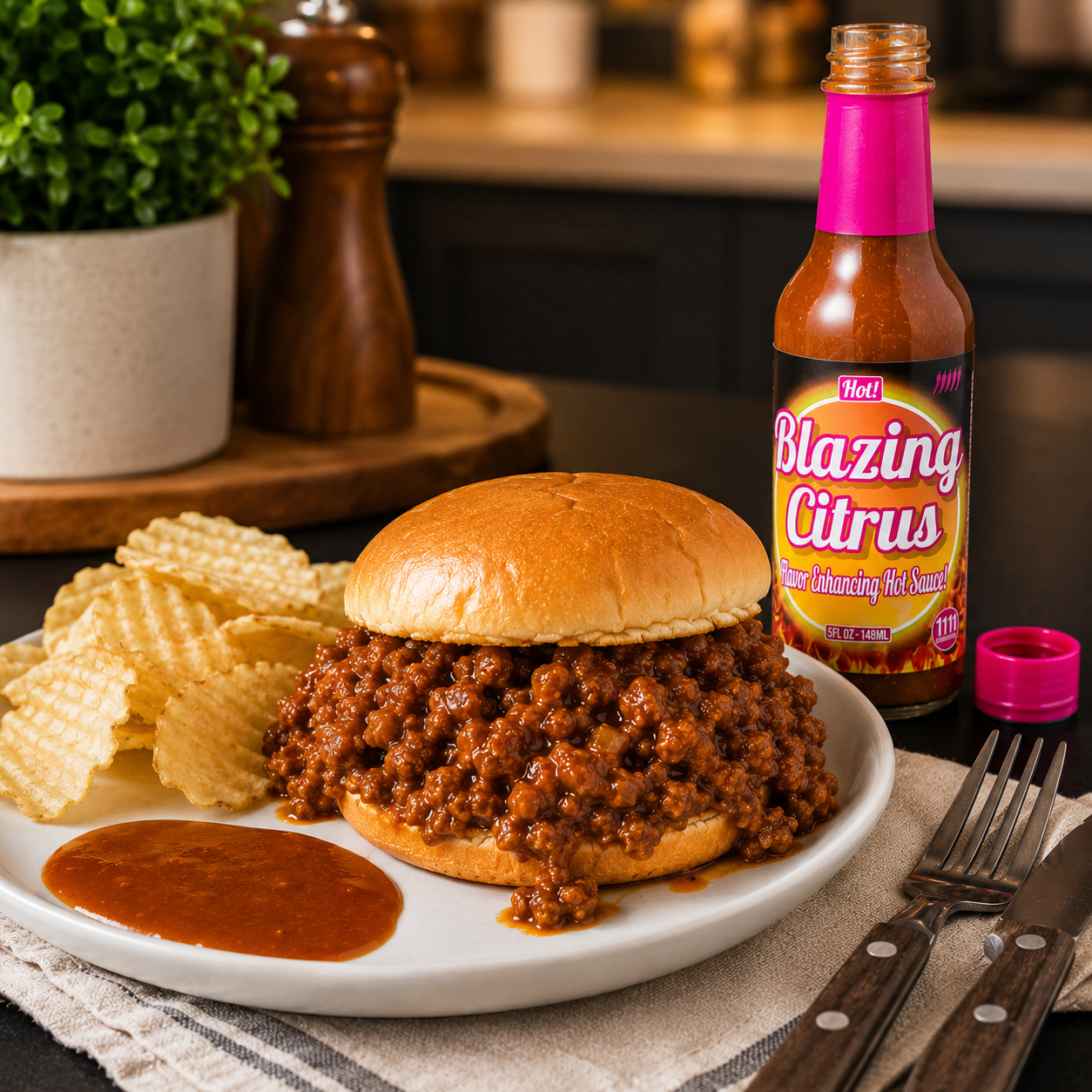 Savory Homemade Sloppy Joes with a Bold Citrus Kick