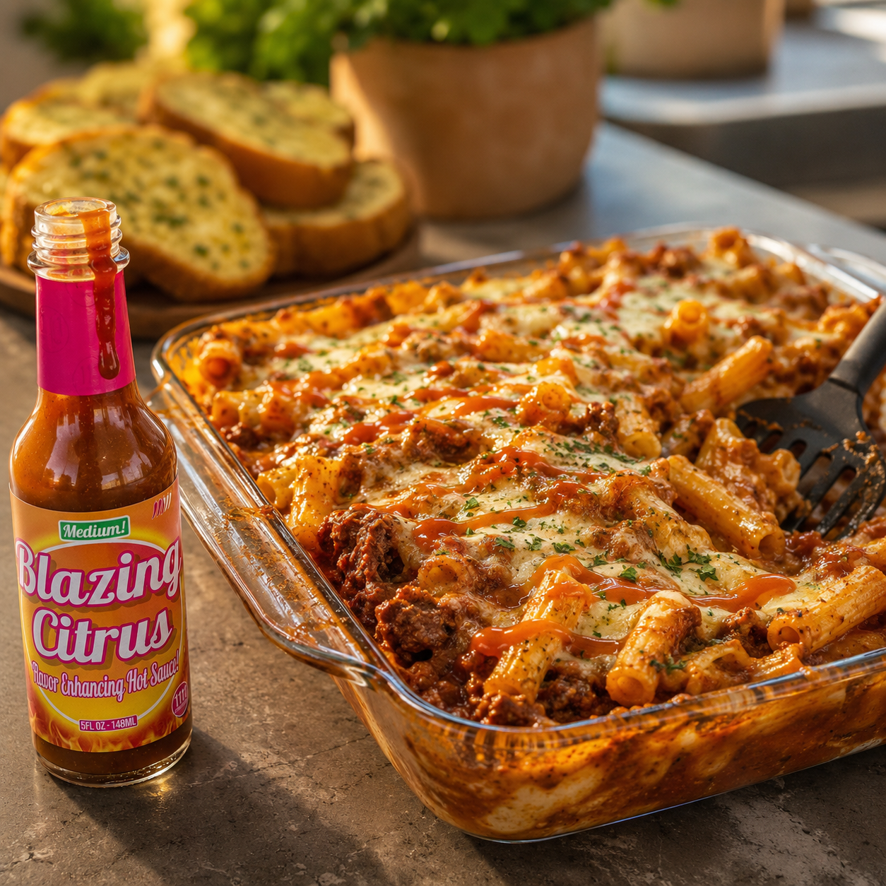 The Ultimate Creamy Baked Ziti with a Bold Citrus Kick