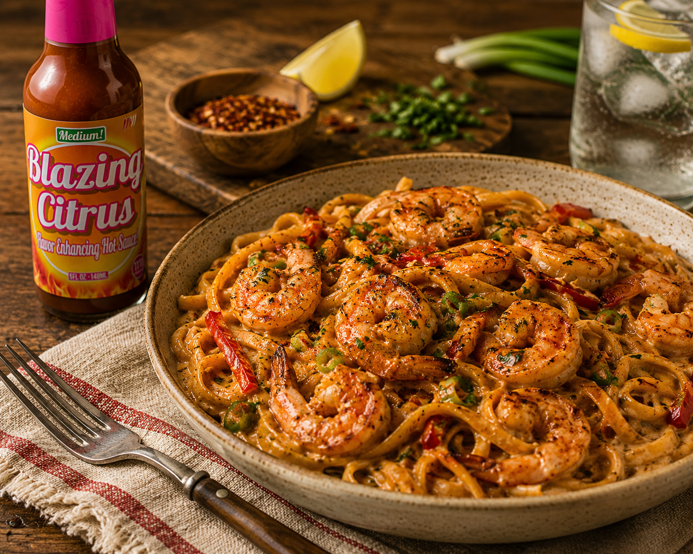 Creamy Cajun Shrimp Pasta with a Balanced Spicy Kick