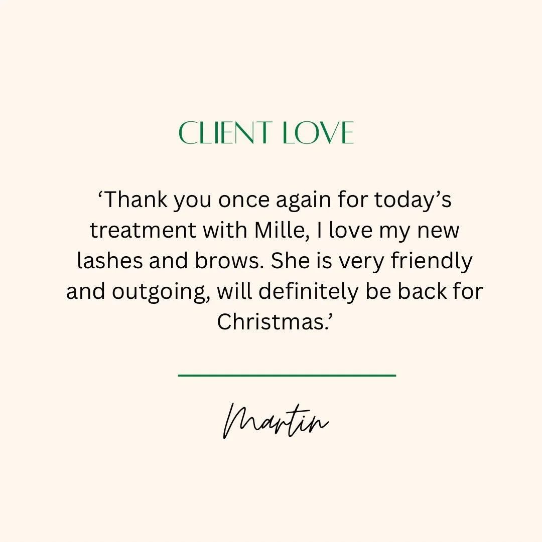 Thank you so much for your kind words! 
We&rsquo;re so glad you enjoyed your experience with our lovely Mille at our home-away-from-home salon &hearts;️

#somersetsalon #beautician #clientlove #hairsalon #woolavington #hairandbeautysalon