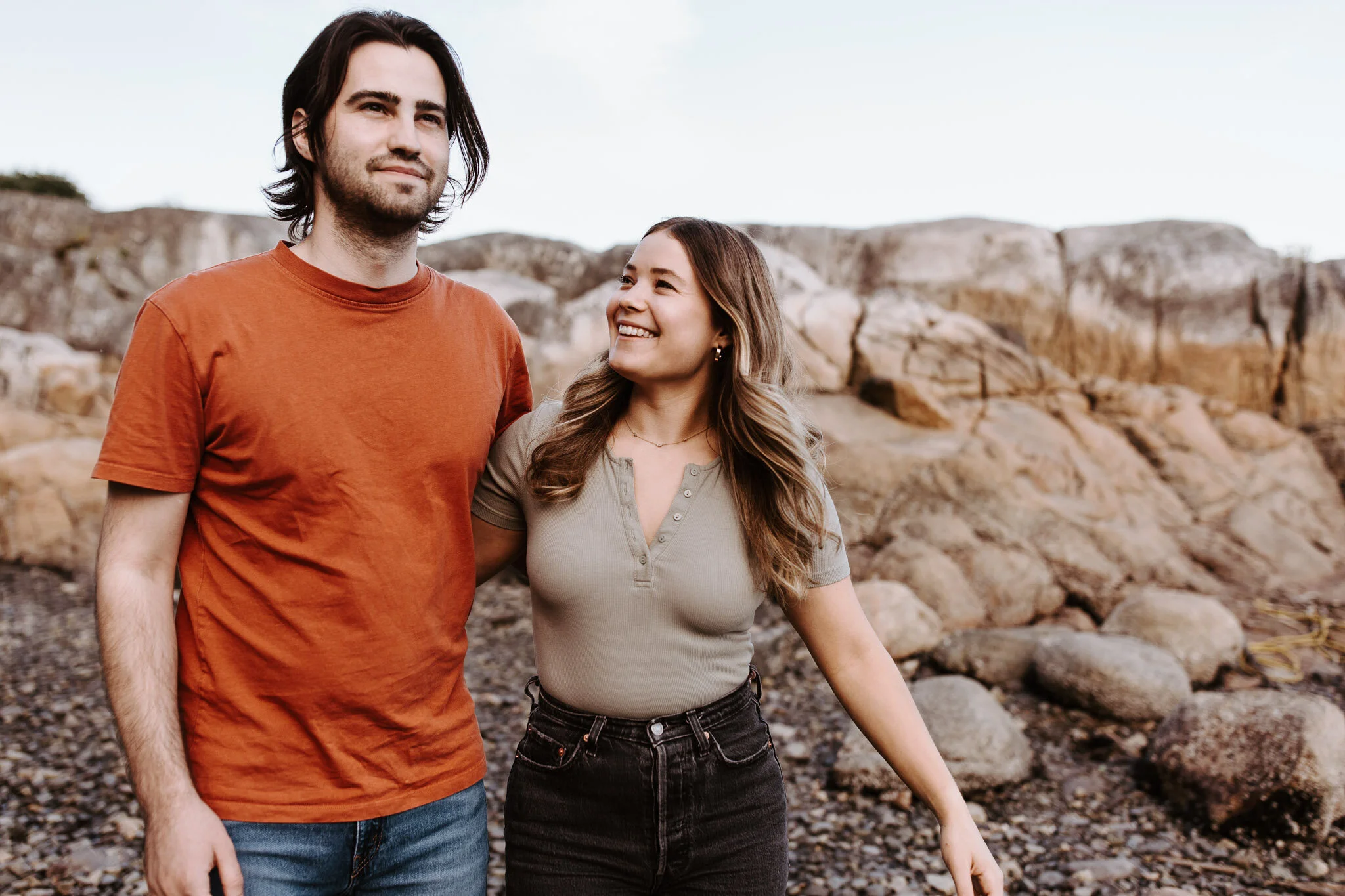Katrina & Steven - Lighthouse Park Engagement Session