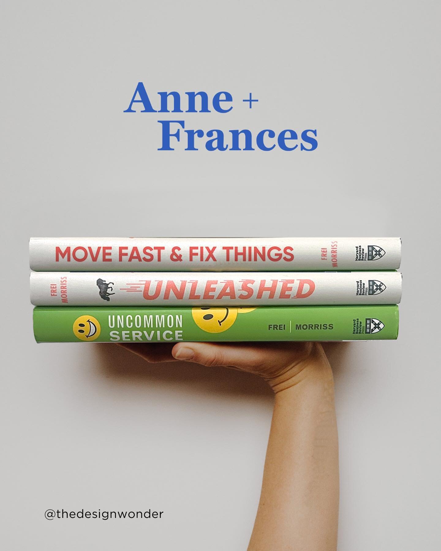 An overview of the new brand and website for Anne Morriss and Frances Frei. 

Anne and Frances are educators, researchers, entrepreneurs, and best-selling authors. They are among the world&rsquo;s most influential thinkers, speakers, and advisors, sp