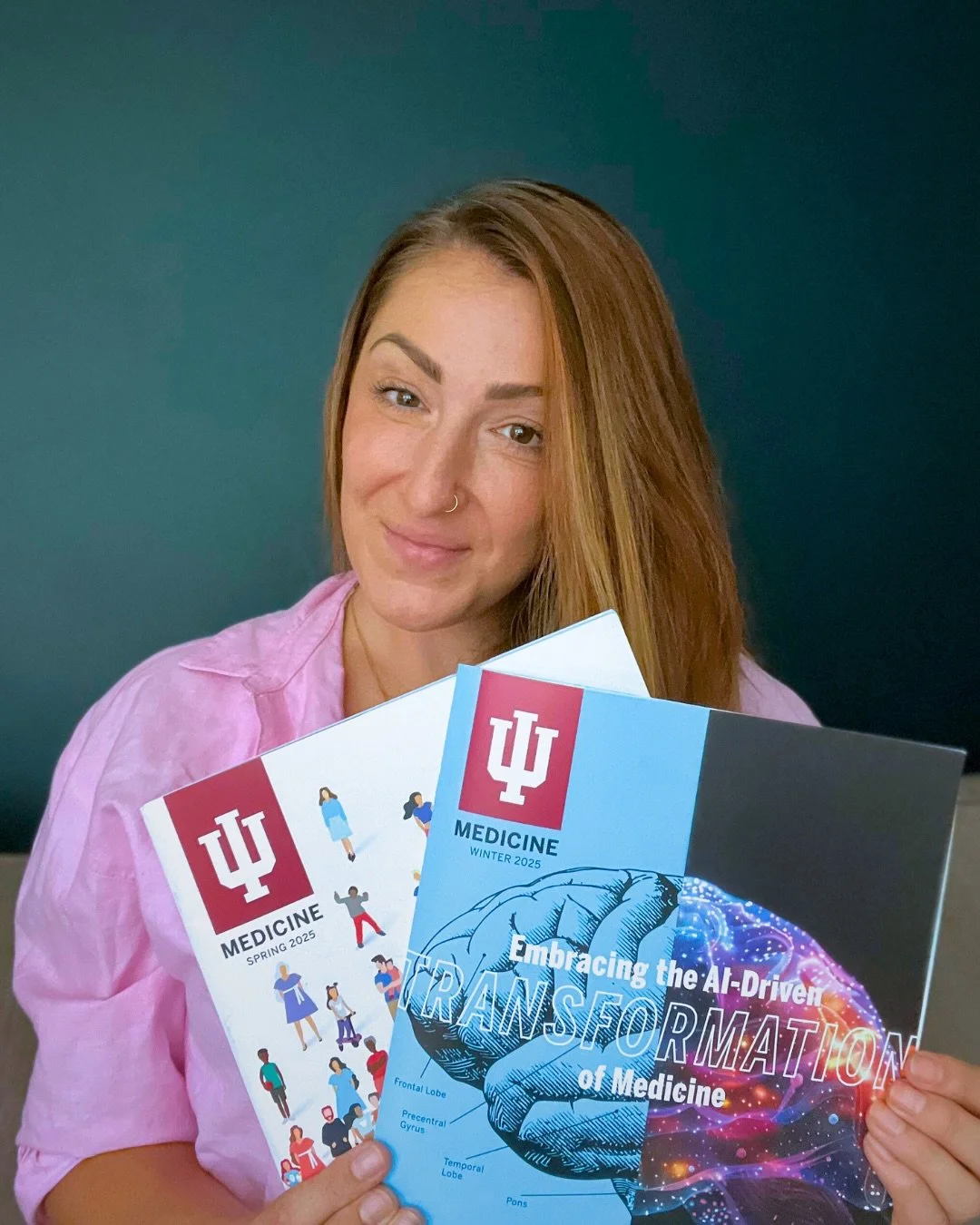 I&rsquo;m excited to share that I&rsquo;ve recently returned to my roots in alumni magazine design ✨ for Indiana University, School of Medicine.

These days, much of my work is focused on branding and websites&mdash;but I had the chance to return to 