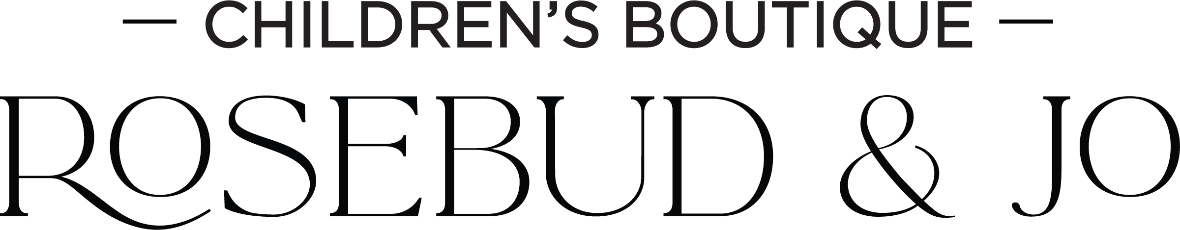 Rosebud and Jo Logo Design