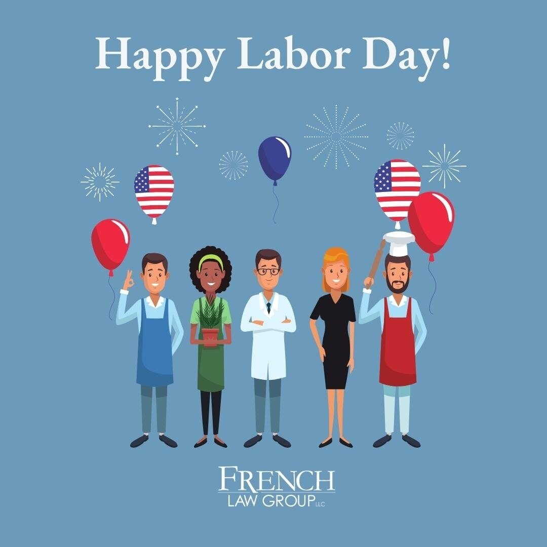 Take a break and enjoy this holiday with family and friends.⁠
Happy Labor Day from the French Law Group Family! ⁠
⁠
------------⁠
⁠
#Laborday #LaborDay2022 #FLG #Longweekend #Family #Friends #Happylaborday #Happy #Fun
