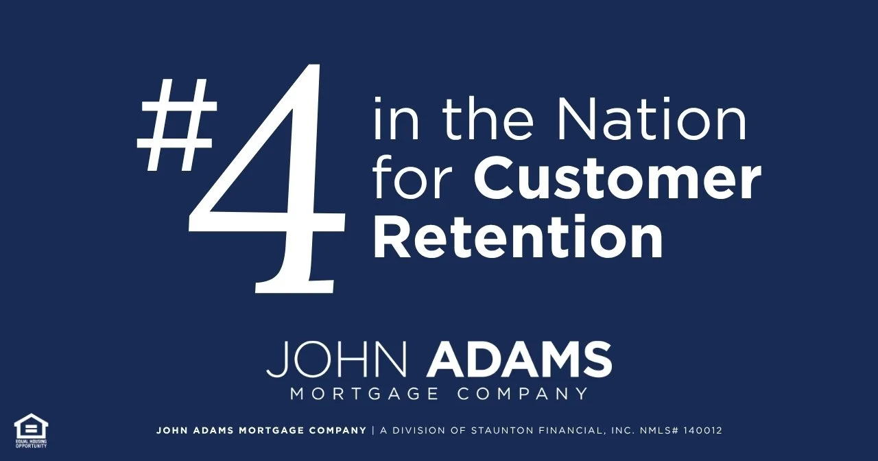 We're Ranked #4 in the Nation for Customer Retention