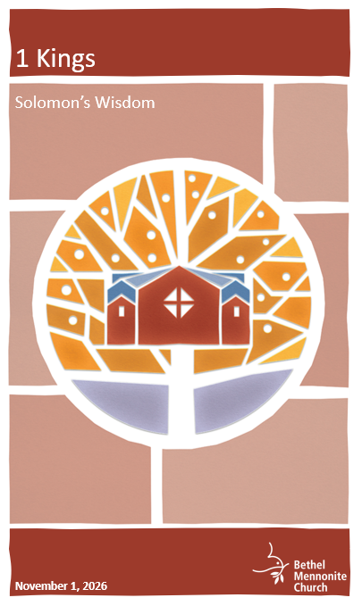 November 1 Worship Focus