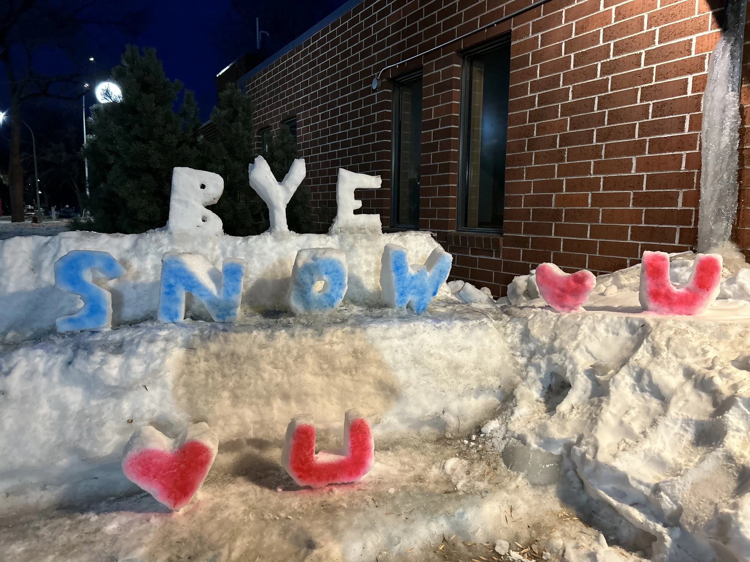 Snow Speaks To Me…