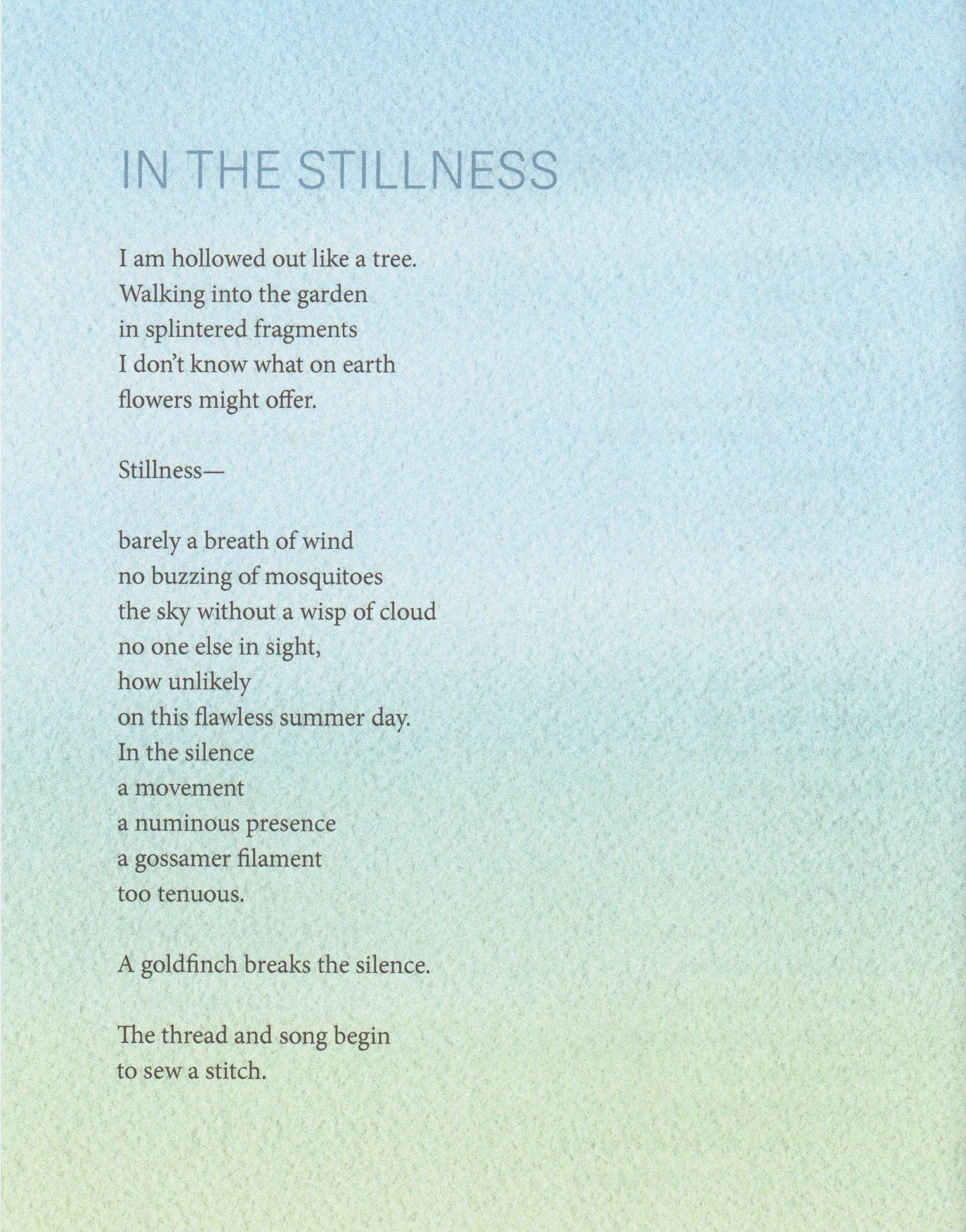 In the Stillness