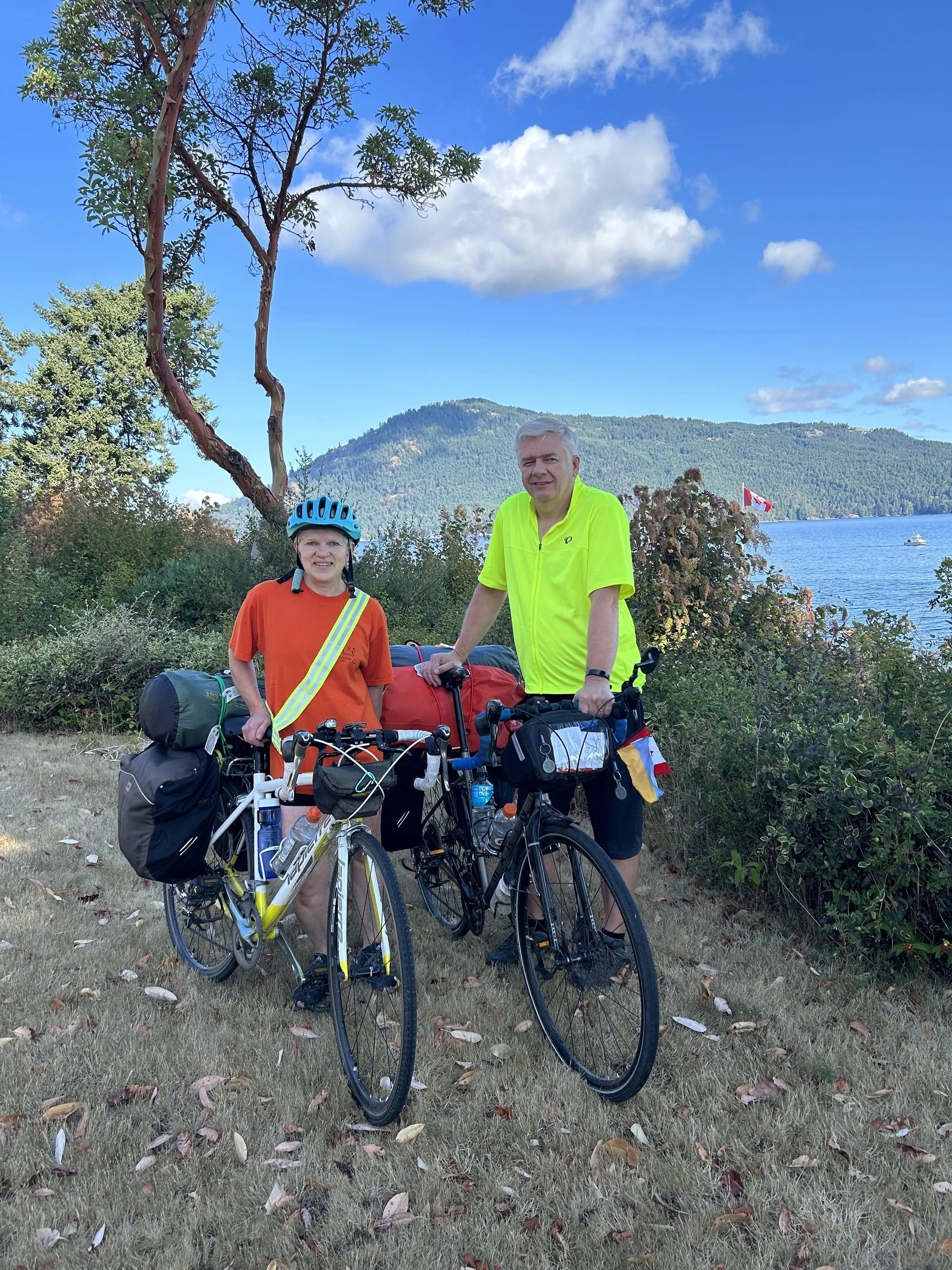 The cycling adventure has begun!