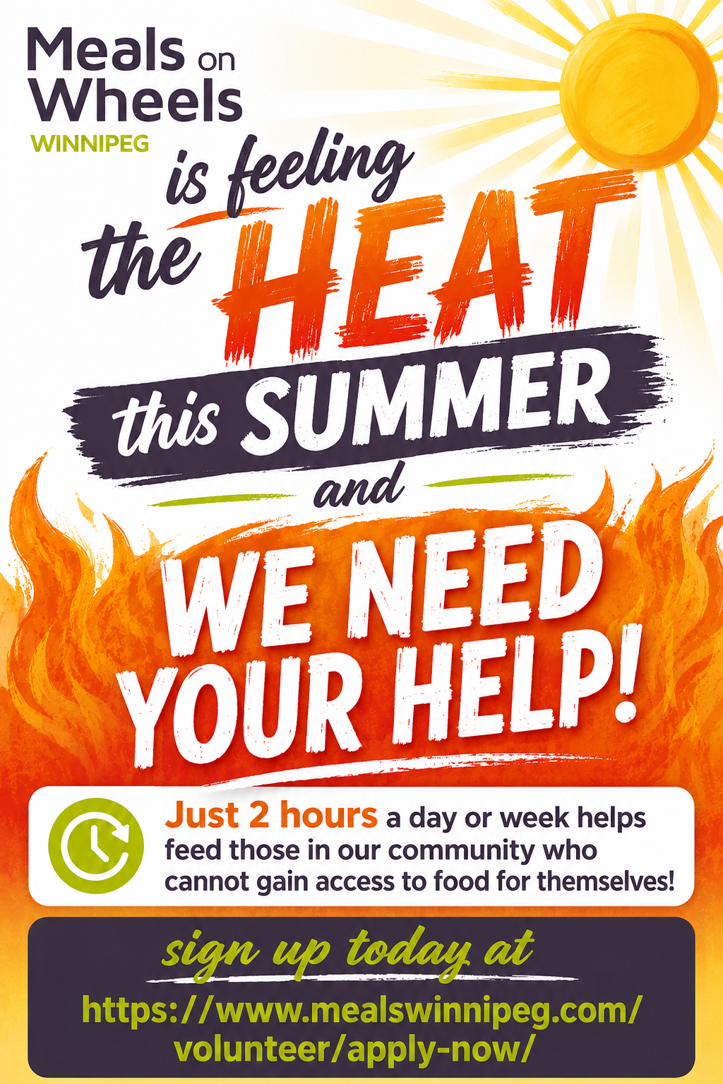 Meals on Wheels – Urgent Call for Volunteers