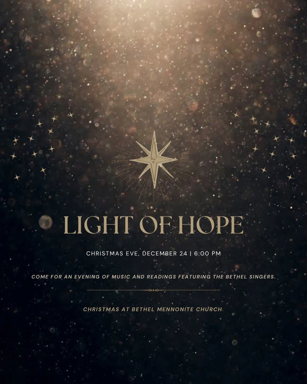 Christmas Eve Worship, 6:00 pm