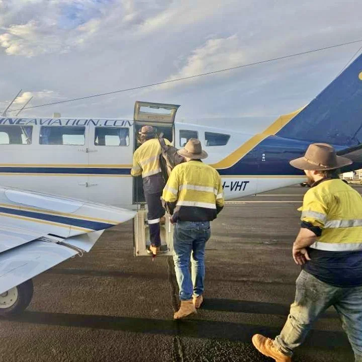 Working with local business Shine Aviation